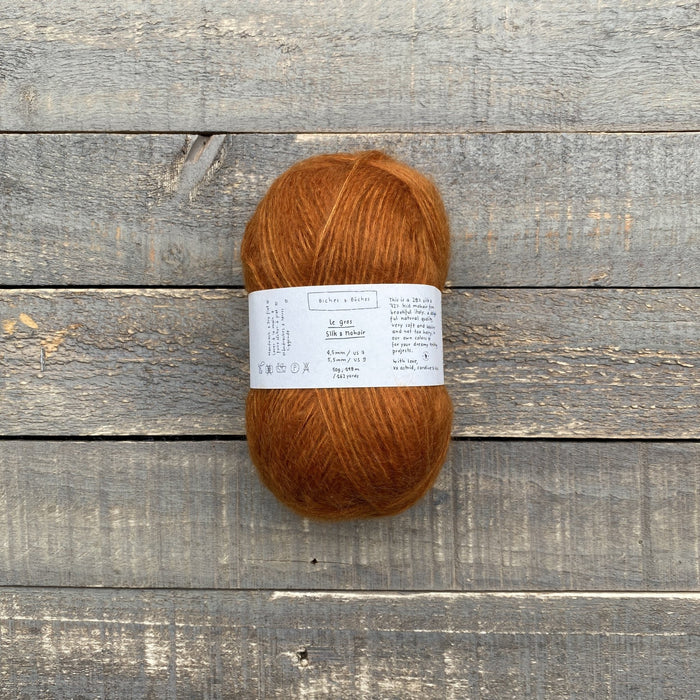 Knotty Lamb - Le Gros Silk & Mohair - Biches & Bûches - Yarn