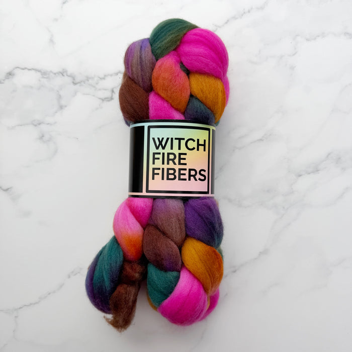 Witch Fire Fibers Roving