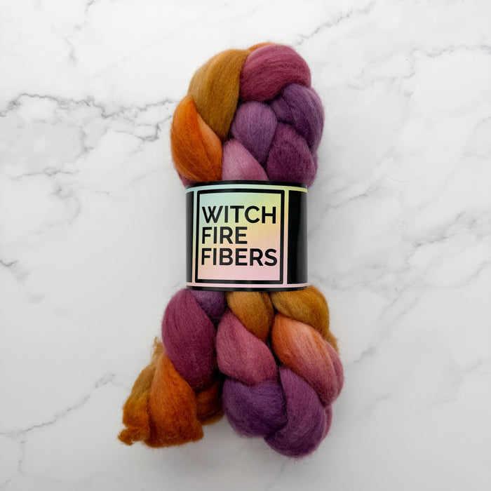 Witch Fire Fibers Roving