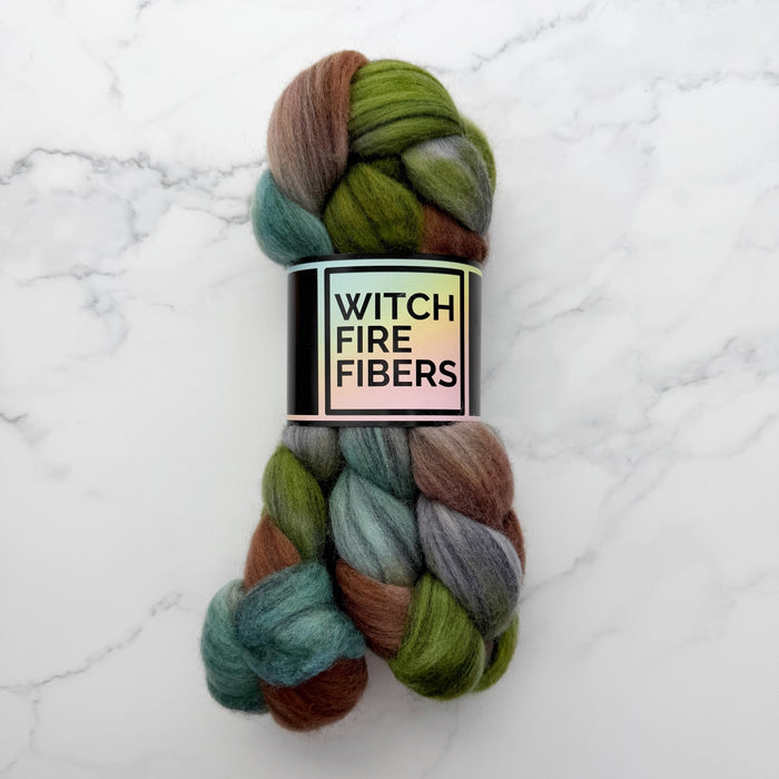 Witch Fire Fibers Roving