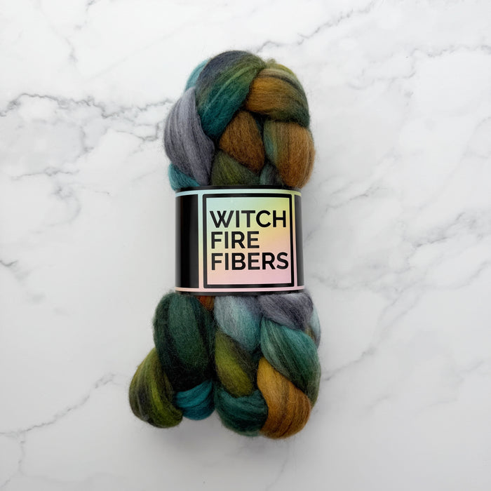 Witch Fire Fibers Roving
