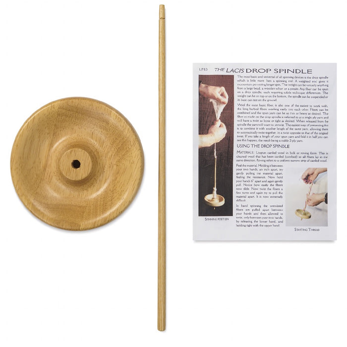 Lacis Wooden Drop Spindle