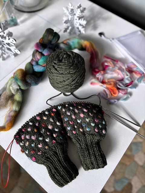 Knotty Lamb - All About Thrumming! - Saturdays, Jan 10 & 17, 2:45 - 4:45p - Knotty Lamb - Classes