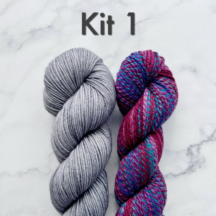 Knotty Lamb - Creativity Cowl Kits - Lamb Good Fibers - Kits