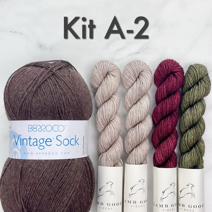 Knotty Lamb - Cup of Hot Cocoa Sock Kits - Knotty Lamb - Kits