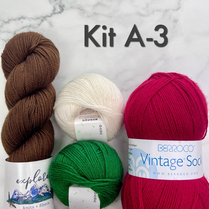 Knotty Lamb - Cup of Hot Cocoa Sock Kits - Knotty Lamb - Kits