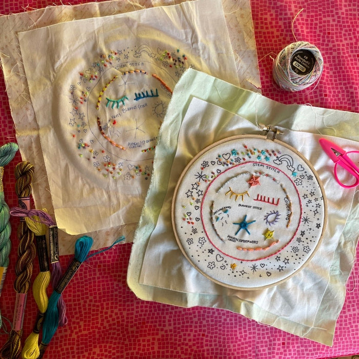 Knotty Lamb - Embroidery Next Steps - Saturday, Sept 19, 2:30-4:30pm - Knotty Lamb - Classes