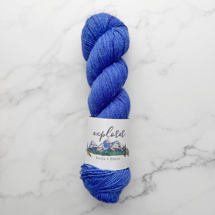 Knotty Lamb - Explorer Knits + Fiber Linen Sock - Explorer Knits & Fibers - Yarn