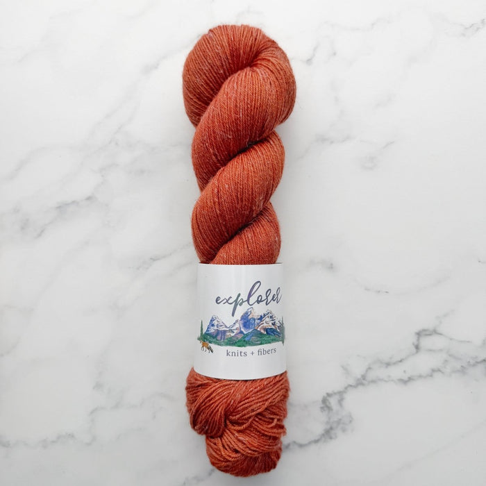 Knotty Lamb - Explorer Knits + Fiber Linen Sock - Explorer Knits & Fibers - Yarn