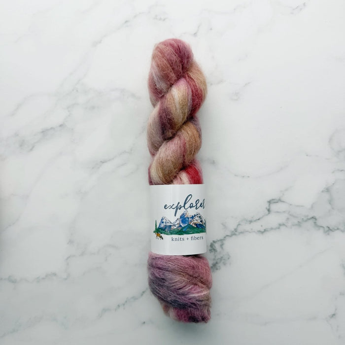 Knotty Lamb - Explorer Knits + Fiber Suri Alpaca Lace - Explorer Knits & Fibers - Yarn