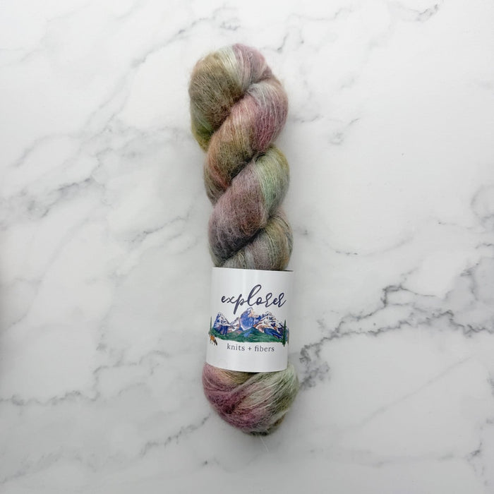 Knotty Lamb - Explorer Knits + Fiber Suri Alpaca Lace - Explorer Knits & Fibers - Yarn