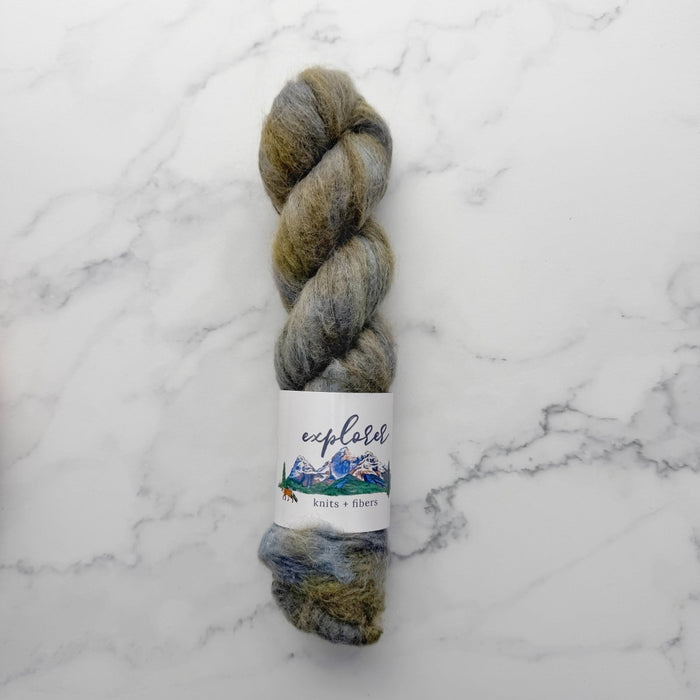 Knotty Lamb - Explorer Knits + Fiber Suri Alpaca Lace - Explorer Knits & Fibers - Yarn