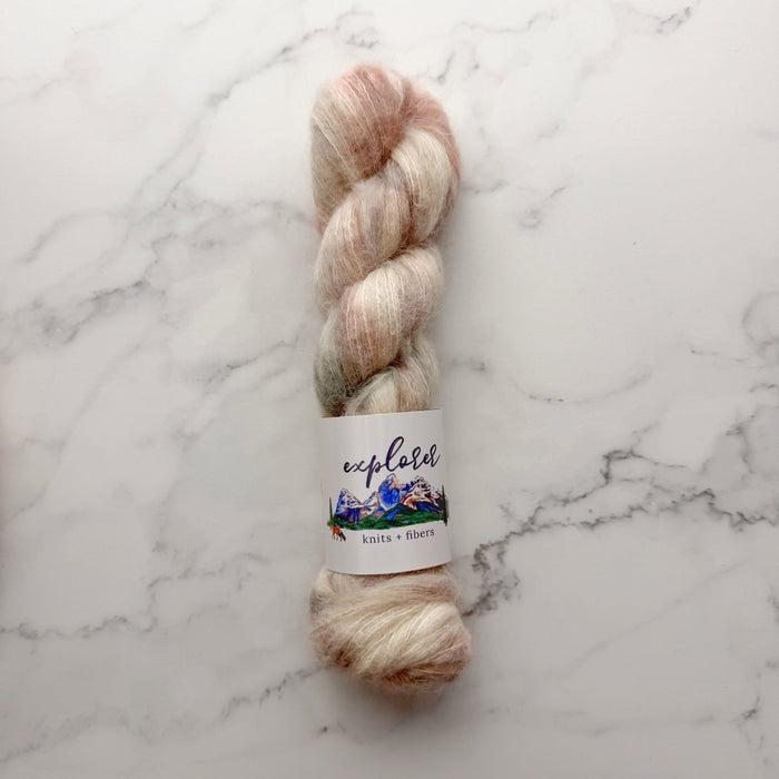 Knotty Lamb - Explorer Knits + Fiber Suri Alpaca Lace - Explorer Knits & Fibers - Yarn