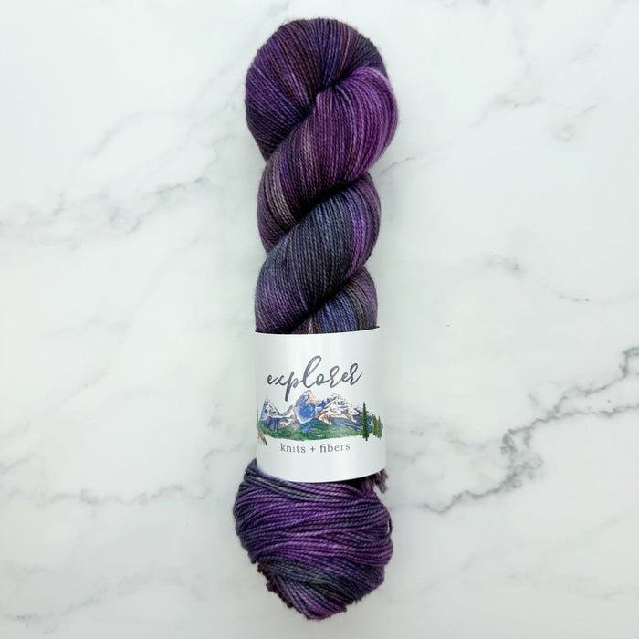 Knotty Lamb - Explorer Knits + Fibers Denali Sock - Explorer Knits & Fibers - Yarn