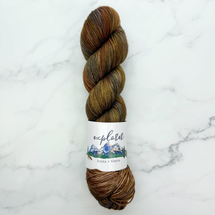 Knotty Lamb - Explorer Knits + Fibers Denali Sock - Explorer Knits & Fibers - Yarn