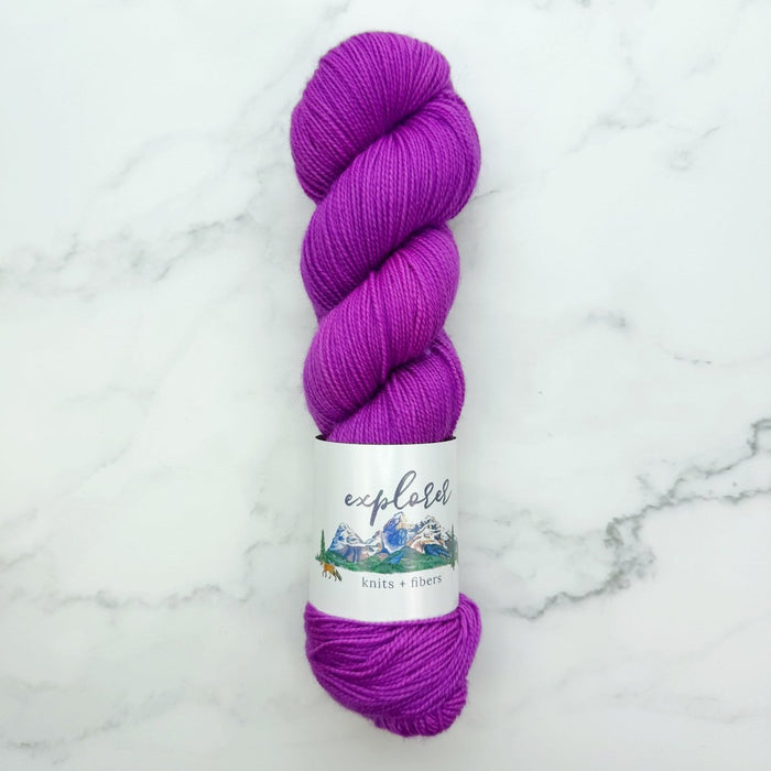 Knotty Lamb - Explorer Knits + Fibers Denali Sock - Explorer Knits & Fibers - Yarn