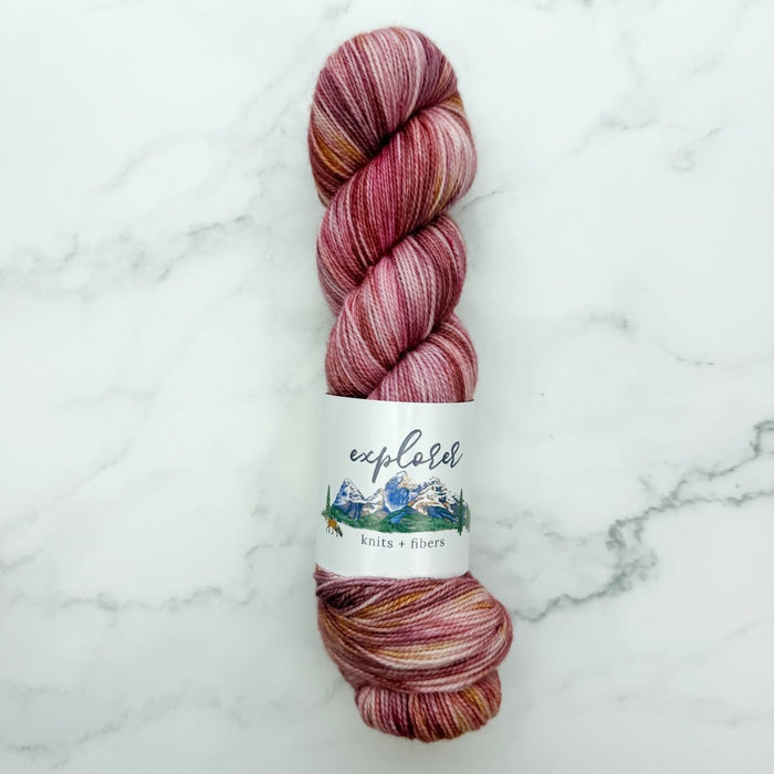 Knotty Lamb - Explorer Knits + Fibers Denali Sock - Explorer Knits & Fibers - Yarn