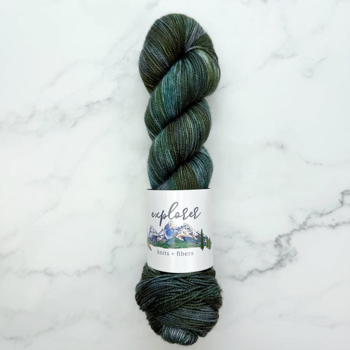 Knotty Lamb - Explorer Knits + Fibers Denali Sock - Explorer Knits & Fibers - Yarn
