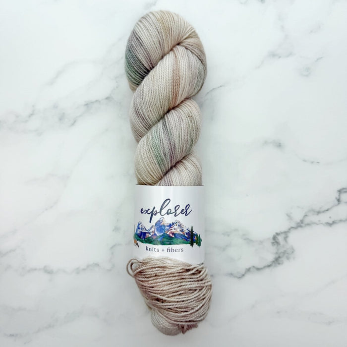 Knotty Lamb - Explorer Knits + Fibers Denali Sock - Explorer Knits & Fibers - Yarn