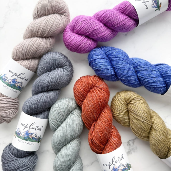 Knotty Lamb - Explorer Knits + Fibers Linen DK - Explorer Knits & Fibers - Yarn