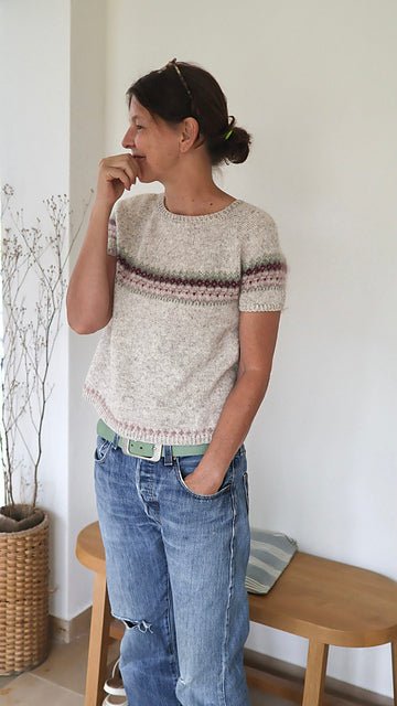 Knotty Lamb - Flowering Stone Tee Kits - Knotty Lamb - Kits