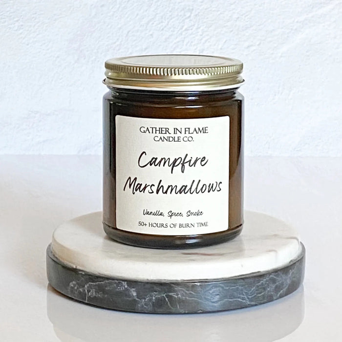 Knotty Lamb - Gather in Flame Coconut Wax Candle - Gather in Flame Candle Co. - Accessory