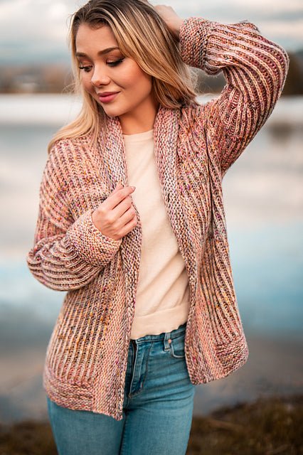 Knotty Lamb - Hearthside Cardigan - Saturdays, Jan 10, 24, & Feb 7, 10:15a - 12:15p - Knotty Lamb - Classes