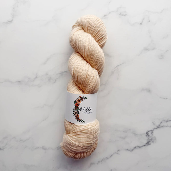 Knotty Lamb - Hello Lavender Cashmere Sock - Hello Lavender - Yarn