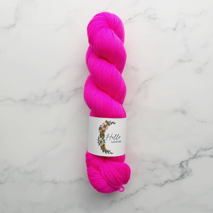 Knotty Lamb - Hello Lavender Cashmere Sock - Hello Lavender - Yarn