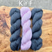 Knotty Lamb - Hip Stripes Shawl - Knotty Lamb - Kits