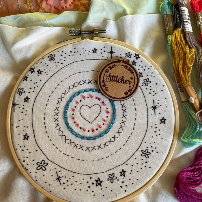 Knotty Lamb - Intro to Embroidery - Saturday, Aug 8, 10:30am - 12:30pm - Knotty Lamb - Classes