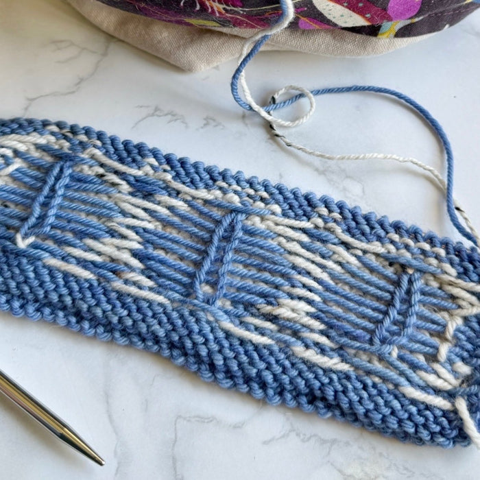 Knotty Lamb - Ladderback Jacquard - Sun, Oct 25, 2-4pm - Knotty Lamb - Classes