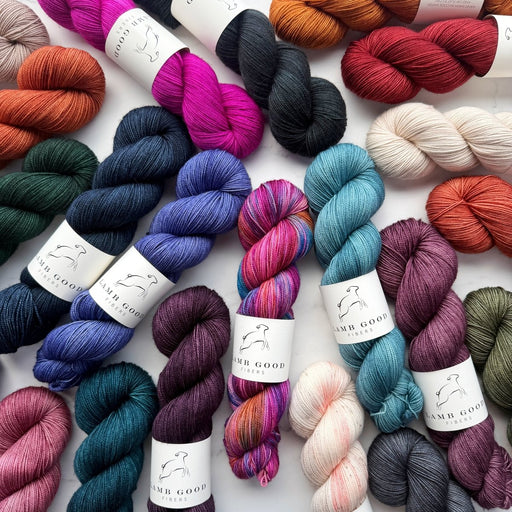 Knotty Lamb - Lamb Good Heritage Fingering - Lamb Good Fibers - Yarn