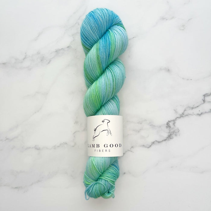 Knotty Lamb - Lamb Good Heritage Fingering - Lamb Good Fibers - Yarn