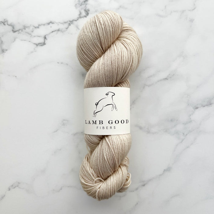 Knotty Lamb - Lamb Good Non - Superwash Fingering - Lamb Good Fibers - Yarn