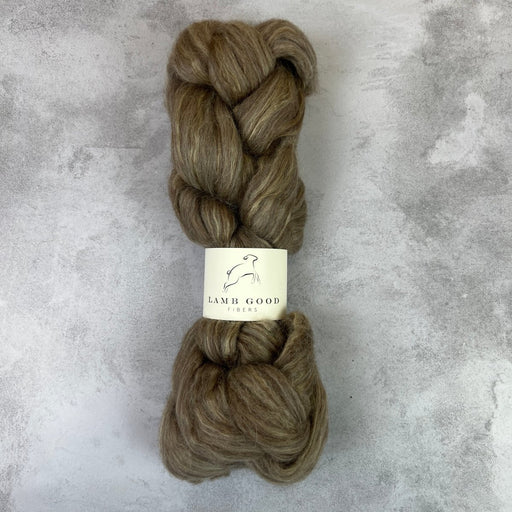 Knotty Lamb - Lamb Good Silky Llama Polwarth - Lamb Good Fibers - Spinning Fiber