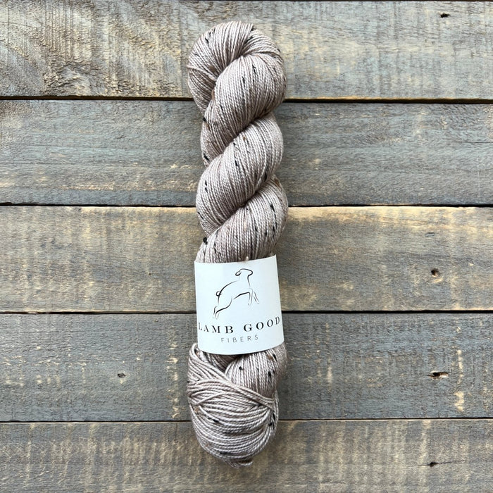 Knotty Lamb - Lamb Good Tweed Fingering - Lamb Good Fibers - Yarn