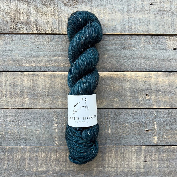 Knotty Lamb - Lamb Good Tweed Fingering - Lamb Good Fibers - Yarn