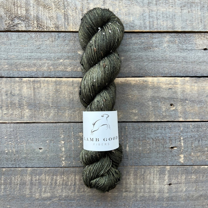 Knotty Lamb - Lamb Good Tweed Fingering - Lamb Good Fibers - Yarn