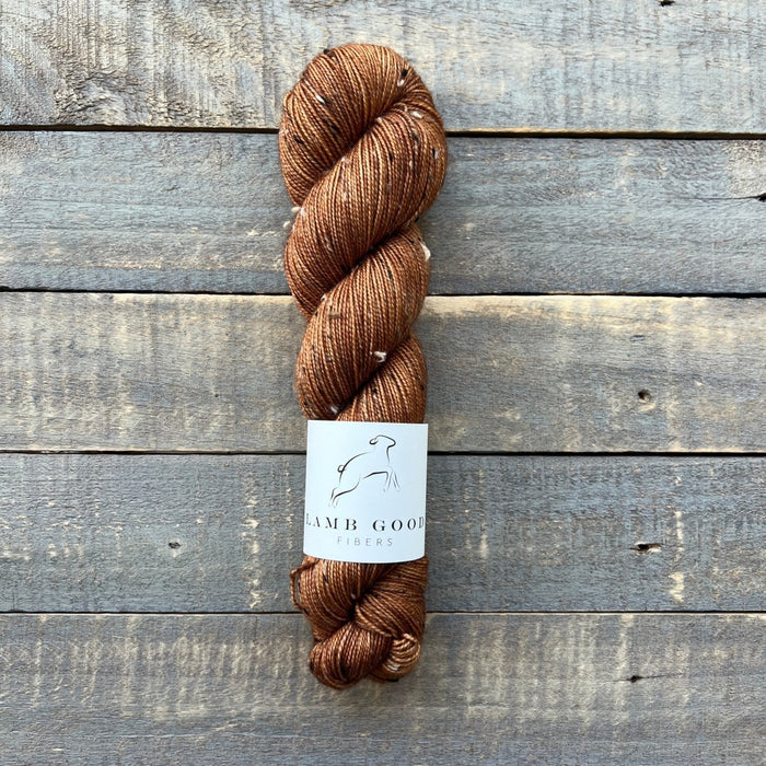 Knotty Lamb - Lamb Good Tweed Fingering - Lamb Good Fibers - Yarn