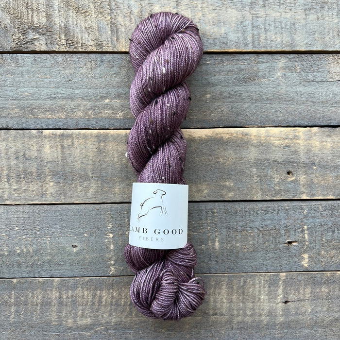 Knotty Lamb - Lamb Good Tweed Fingering - Lamb Good Fibers - Yarn