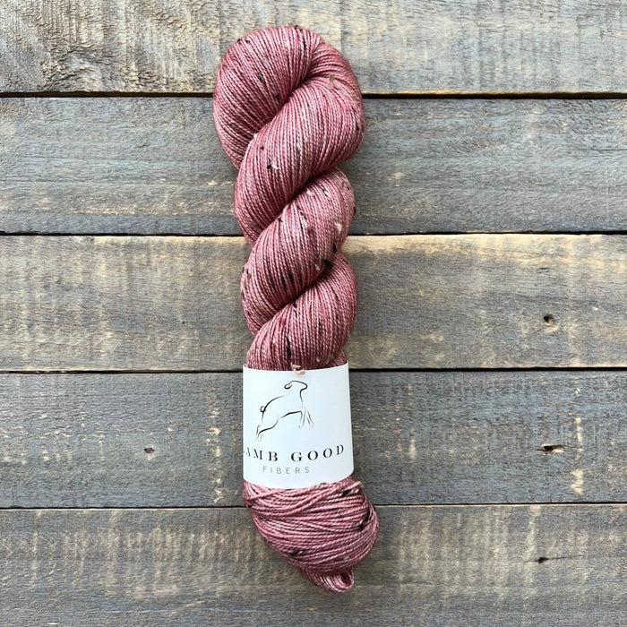 Knotty Lamb - Lamb Good Tweed Fingering - Lamb Good Fibers - Yarn