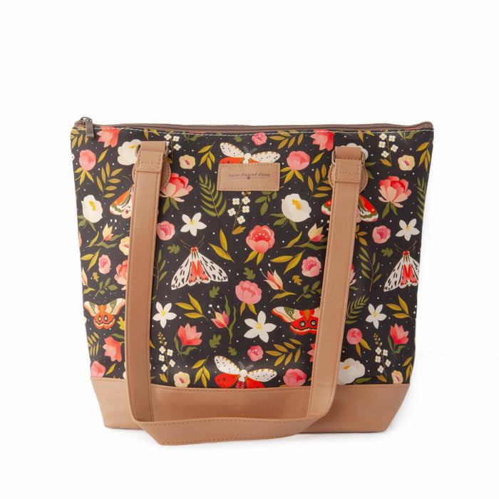 Knotty Lamb - Large Zippered Project Bag - Twice Sheared Sheep - Accessory