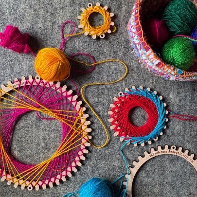 Knotty Lamb - Layered Circular Weaving - Sunday, Nov 22, 2-4pm - Knotty Lamb - Classes