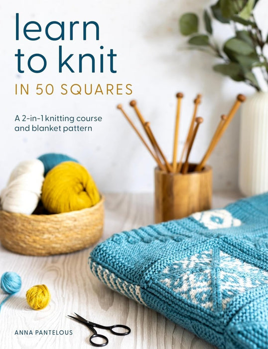 Knotty Lamb - Learn to Knit in 50 Squares - Sommer Street - Books