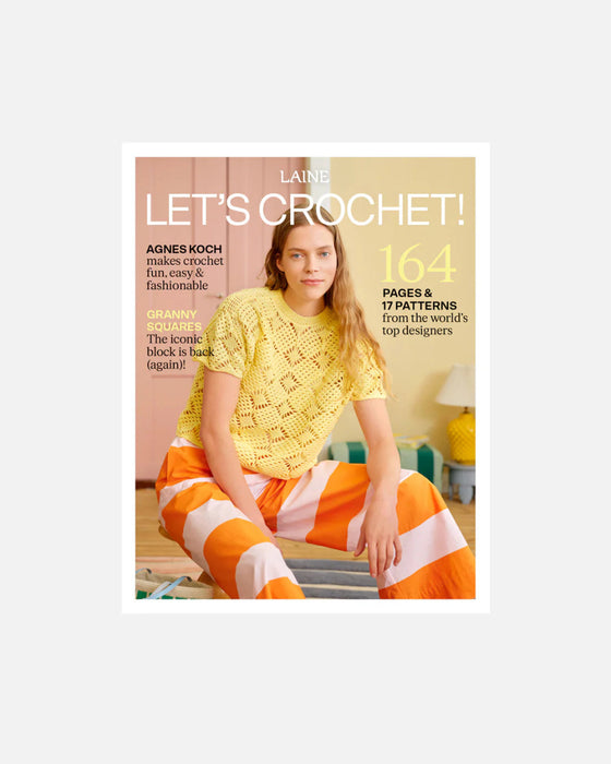 Knotty Lamb - Let's Crochet - Laine - Books