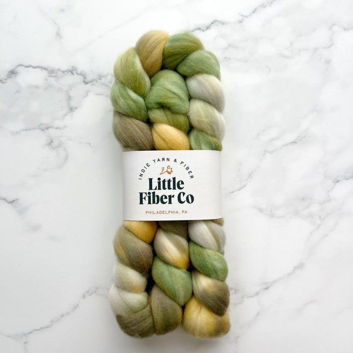 Knotty Lamb - Little Fiber Co. Merino Roving - Little Fiber Co. - Spinning Fiber