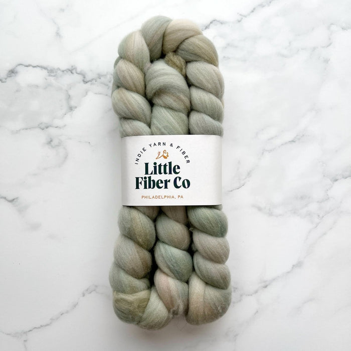 Knotty Lamb - Little Fiber Co. Merino Roving - Little Fiber Co. - Spinning Fiber