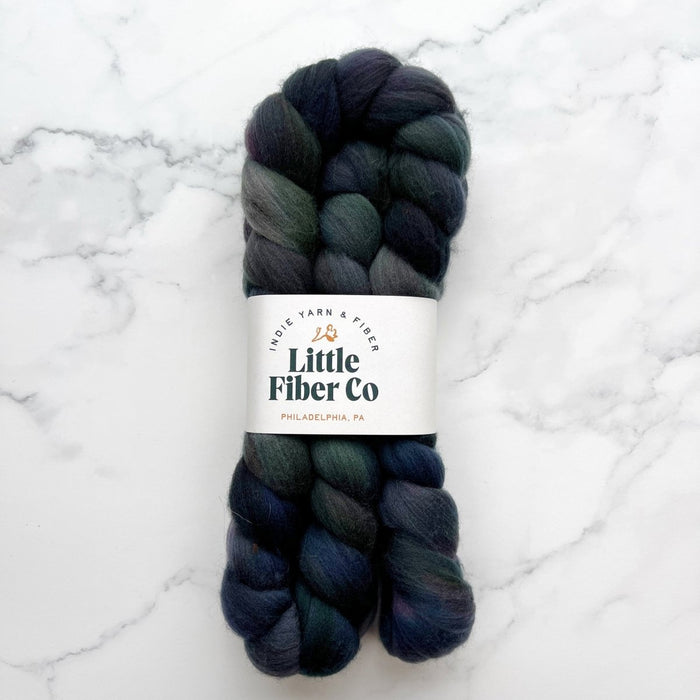 Knotty Lamb - Little Fiber Co. Merino Roving - Little Fiber Co. - Spinning Fiber
