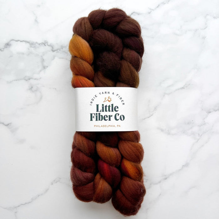 Knotty Lamb - Little Fiber Co. Merino Roving - Little Fiber Co. - Spinning Fiber